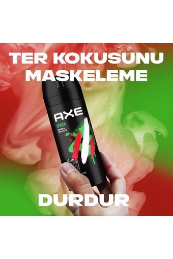 Axe Africa Pudrasız Ter Önleyici Sprey Erkek 5x150 ml