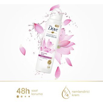 Dove Dogma Lotus Pudrasız Ter Önleyici Antiperspirant Sprey Kadın 3x150 ml