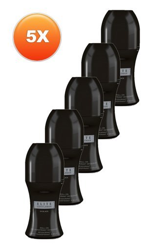 Avon Elite Gentleman Pudrasız Ter Önleyici Antiperspirant Roll-On Erkek Deodorant 5x50 ml