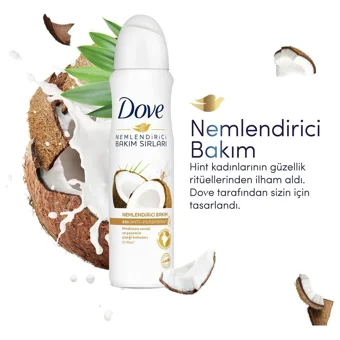 Dove Pudrasız Ter Önleyici Antiperspirant Sprey Kadın 3x150 ml