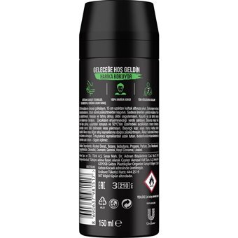 Axe Africa Pudrasız Ter Önleyici Sprey Erkek 6x150 ml