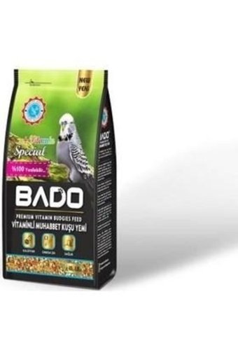 Bado Vitaminli Kabuklu Karışık Vitaminli Muhabbet Kuşu Yemi 400 gr