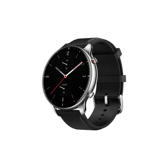 Amazfit GTR 2 Android-iOS Su Geçirmez 47 mm Deri Kordon Yuvarlak Unisex Akıllı Saat Siyah