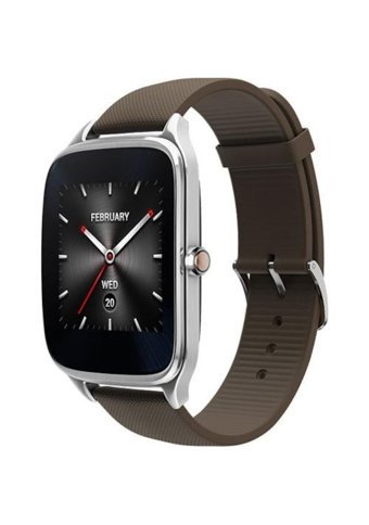 Asus Zenwatch 2 Android Uyumlu Android Wear Su Geçirmez 49 mm Çelik Kordon Oval Unisex Akıllı Saat Siyah