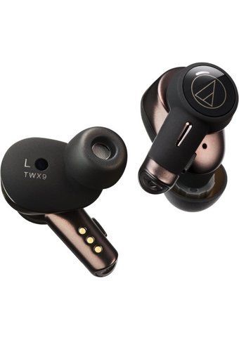 Audio Technica Ath-Twx9 Android iOS Uyumlu Tek Mikrofonlu Bluetooth 5.2 Silikonlu Kablosuz Kulak İçi Bluetooth Kulaklık Siyah