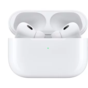 Apple Airpods Pro 2. Nesil MQD83TU/A TWS Su Geçirmez Tek Mikrofonlu Bluetooth 5.3 Silikonsuz Gürültü Önleyici Kablosuz Kulak İçi Bluetooth Kulaklık Beyaz