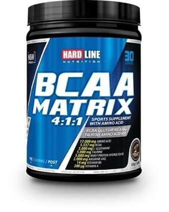 Hardline Nutrition Matrix Tropikal Meyve Aromalı Kompleks Glutamin BCAA 630 gr Toz