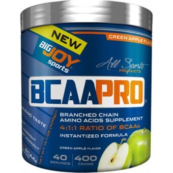 Bigjoy Sports Yeşil Elma Aromalı BCAA Pro 400 gr Toz