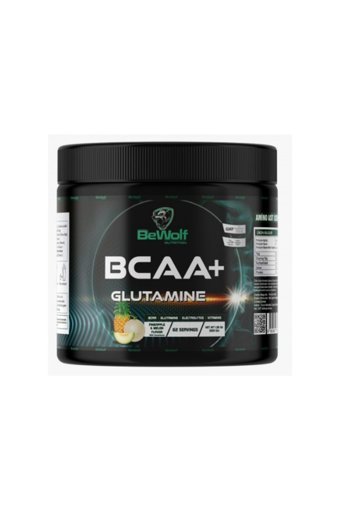 Bewolf Nutrition Ananas Kavun Aromalı Glutamin BCAA 620 gr Toz