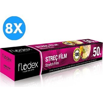 Flodex 5000 cm Palet Streç Film 8 Adet