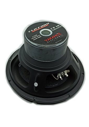 Clifford Cf10 1000 W Mini Subwoofer Siyah