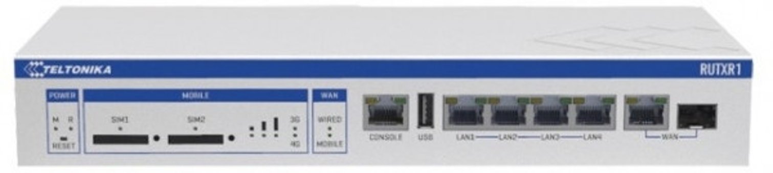 Teltonika RUTXR1 2.4 GHz-5 GHz 867 Mbps Dual Band Router