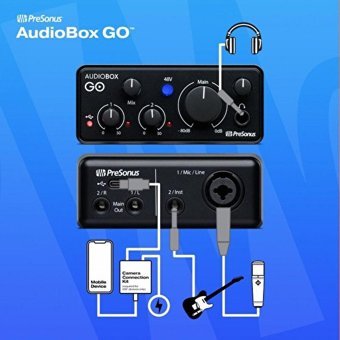 Presonus AudioBox GO Ultra Kompakt 3.5 mm Ses Kartı