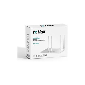 Tp-Link TR-4000 2.4 Ghz 300 Mbps Kablosuz İç Mekan Masaüstü Router Access Point Repeater