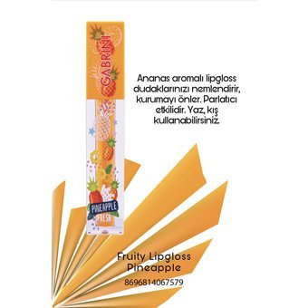 Gabrini Fruity Nemlendiricili Dudak Parlatıcısı Pineapple