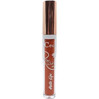 Cecile Rose Water Matte 06 Nemlendiricili Işıltılı Dudak Parlatıcısı Koyu Turuncu