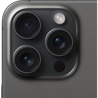 Apple iPhone 15 Pro 1 Tb Hafıza 6.1 İnç 48 MP Çift Hatlı Oled Ekran Ios 17 Akıllı Cep Telefonu Siyah Titanyum