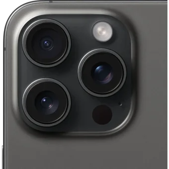 Apple iPhone 15 Pro 256 Gb Hafıza 6.1 İnç 48 MP Çift Hatlı Oled Ekran Ios 17 Akıllı Cep Telefonu Siyah Titanyum