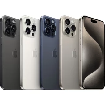 Apple iPhone 15 Pro Max 1 Tb Hafıza 6.7 İnç 48 MP Çift Hatlı Oled Ekran Ios 17 Akıllı Cep Telefonu Siyah Titanyum