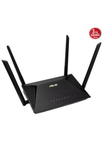 Asus RT-AX1800U 5 Ghz 574 Mbps - 1201 Mbps Kablosuz Dual Band İç Mekan Masaüstü Router Access Point Repeater