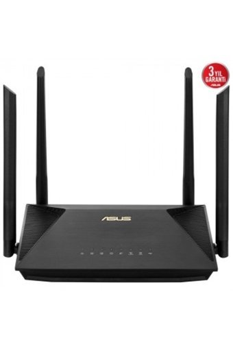 Asus RT-AX1800U 5 Ghz 574 Mbps - 1201 Mbps Kablosuz Dual Band İç Mekan Masaüstü Router Access Point Repeater