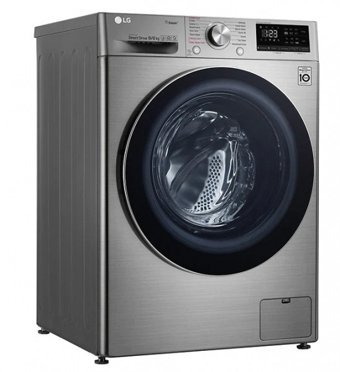 LG F4V3VRWKPE 9 kg 1400 Devir E Gri Kurutmalı Çamaşır Makinesi
