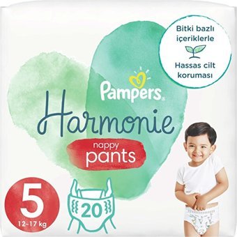 Pampers Harmonie 5 Numara Külot Bebek Bezi 20 Adet