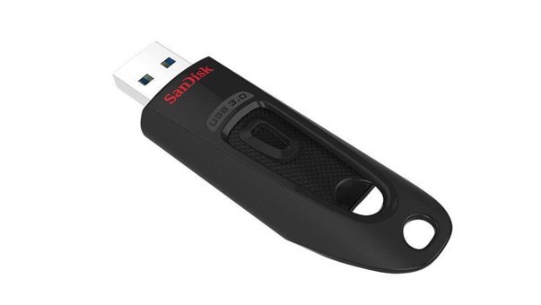 SanDisk Ultra SDCZ48-128G-U46 Şifreli USB 3.0 Type A 128 GB Flash Bellek Siyah