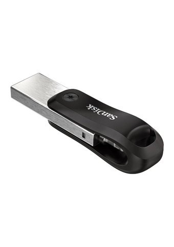 SanDisk iXpand Go SDIX60N-064G-GN6NN Çift Taraflı USB 3.0 Type A 64 GB Flash Bellek Siyah