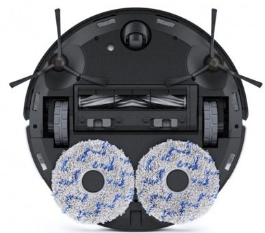 Ecovacs Deebot X1 Turbo Haritalı 5000 Pa Siyah Robot Süpürge + Mop