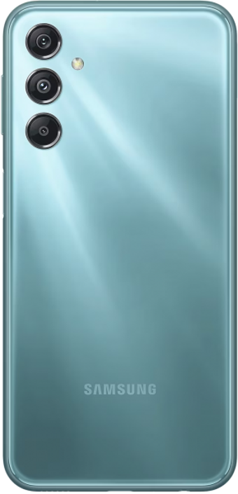 Samsung Galaxy M34 128 GB Hafıza 6 GB Ram 6.5 inç 50 MP Çift Hatlı Super AMOLED Ekran Android Akıllı Cep Telefonu Mavi