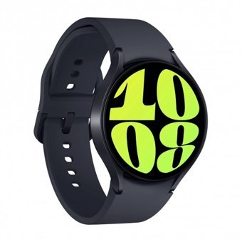 Samsung Galaxy Watch 6 (SM-R940) Android Wear Su Geçirmez 44.4 mm Silikon Kordon Daire Tansiyon Ölçen Unisex Akıllı Saat Siyah