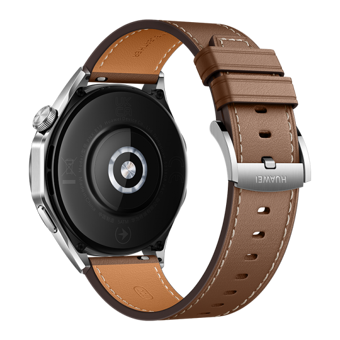 Huawei Watch GT 4 (55020BGW) HarmonyOS Su Geçirmez 46 mm Deri Kordon Daire Unisex Akıllı Saat Kahverengi