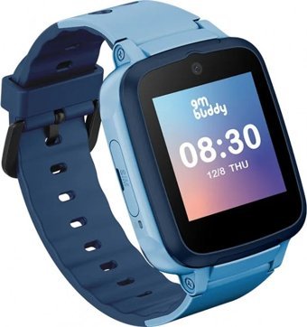 General Mobile GM Buddy Android GPS Su Geçirmez 55.4 mm Silikon Kordon Kare Kameralı Çocuk Akıllı Saat Mavi