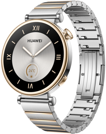 Huawei Watch GT 4 (55020BHY) HarmonyOS Su Geçirmez 41.3 mm Paslanmaz Çelik Kordon Daire Unisex Akıllı Saat Gümüş