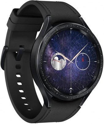Samsung Galaxy Watch 6 Classic Astro Edition (SM-R960NZKHTUR) Android Wear Su Geçirmez 46.5 mm Silikon Kordon Daire Tansiyon Ölçen Unisex Akıllı Saat Siyah
