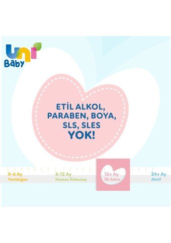 Uni Baby İlk Adım 52 Yaprak 24'lü Paket Islak Mendil