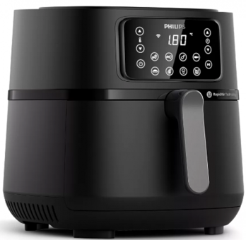 Philips Essential Dijital XXL 5000 Series HD9285/96 Airfryer 7.2 lt Tek Hazneli Izgara Yapan Sıcak Hava Fritözü Siyah