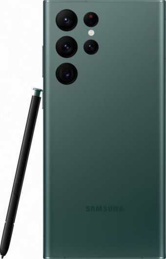 Samsung Galaxy S22 Ultra 128 Gb Hafıza 12 Gb Ram 6.8 İnç 108 MP Kalemli Çift Hatlı Dynamic Amoled Ekran Android Akıllı Cep Telefonu Yeşil