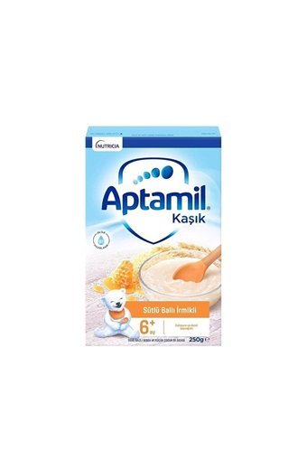 Aptamil Tahıllı Pirinç Unlu Kaşık Maması 250 gr