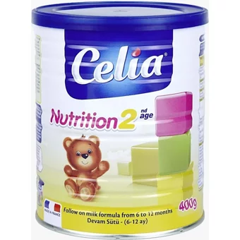Celia Nutrition Nutrition 2 Numara Devam Sütü 3x400 gr
