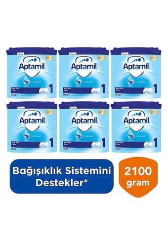 Aptamil Nutricia Yenidoğan Probiyotikli 1 Numara Devam Sütü 6x350 gr