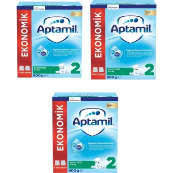 Aptamil Nutricia Probiyotikli 2 Numara Devam Sütü 3x900 gr