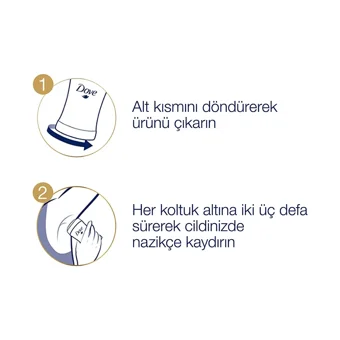 Dove Original Pudrasız Ter Önleyici Antiperspirant Stick Kadın Deodorant 2x40 gr