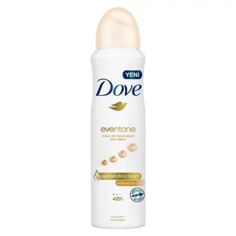 Dove Eventone Pudrasız Ter Önleyici Antiperspirant Sprey Kadın Deodorant 150 ml