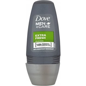 Dove Men +Care Extra Fresh Pudrasız Ter Önleyici Antiperspirant Roll-On Erkek Deodorant 50 ml