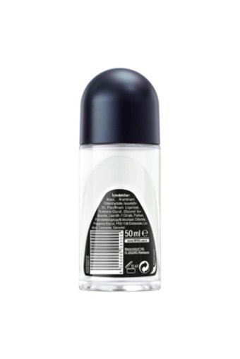 Nivea Black&White Invisible Original Pudrasız Ter Önleyici Antiperspirant Roll-On Erkek Deodorant 50 ml