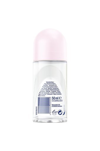 Nivea Black&White Invisible Clear Pudrasız Ter Önleyici Antiperspirant Roll-On Kadın Deodorant 150 ml