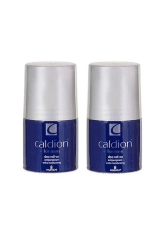 Caldion Pudrasız Ter Önleyici Antiperspirant Roll-On Erkek Deodorant 2x50 ml