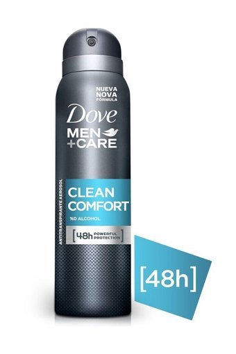 Dove Men +Care Clean Confort Pudrasız Ter Önleyici Antiperspirant Sprey Erkek Deodorant 150 ml